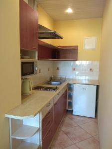 Una cocina o kitchenette en Podzamcze