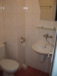 A bathroom at Central Park Family Hotel