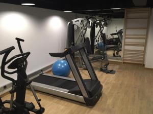 Fitnesscenter och/eller fitnessfaciliteter på Eurohotel Diagonal Port