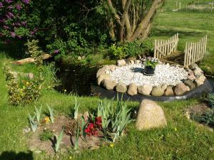 A garden outside Landhaus Kranichwiese