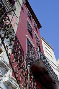 El edificio en el que está el hotel