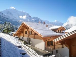 Üldine mäevaade või majutusasutusest Holiday flat #1, Chalet Aberot, Wengen, Switzerland pildistatud vaade