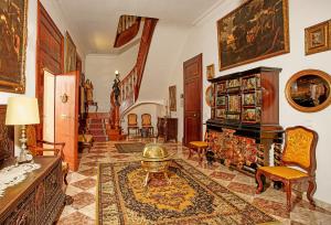 A seating area at Casa Delmonte - Turismo de Interior