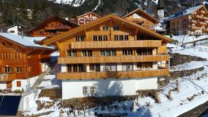 Holiday flat #1, Chalet Aberot, Wengen, Switzerland talvel