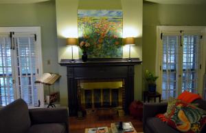 A seating area at The Lancaster Bed and Breakfast