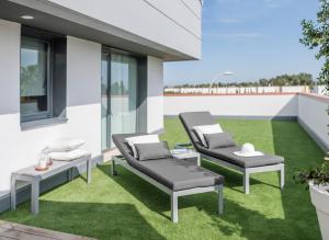 Setusvæði á Sevilla Green Suites