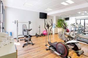 Fitness center at/o fitness facilities sa Best Western Park Hotel Geneve-Thoiry