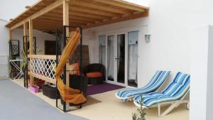 A balcony or terrace at Alma en el Mar