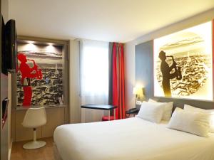 Krevet ili kreveti u jedinici u objektu Hôtel Inn Design Paris Saint Quentin