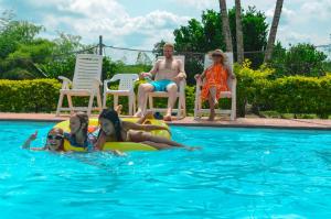 Swimmingpoolen hos eller tæt på Finca Hotel el Palmar