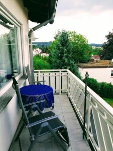 Ein Balkon oder eine Terrasse in der Unterkunft Haus Royal