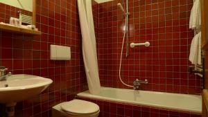 חדר רחצה ב-Hotel Bellaria - Cortina d'Ampezzo