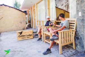 Gostje med bivanjem v nastanitvi Colibri Lodge