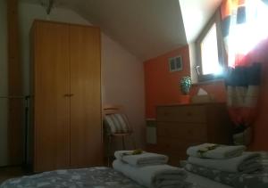 Postel nebo postele na pokoji v ubytování Apartmán Danka