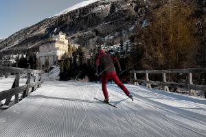 Schloss Hotel & Spa Pontresina om vinteren