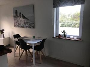 B&B Apartment Rødekro tesisinde bir oturma alanı