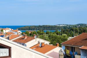 a view from the roof of a house at Apartments Babo in Rovinj