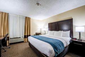 Krevet ili kreveti u jedinici u objektu Comfort Inn Matteson - Chicago