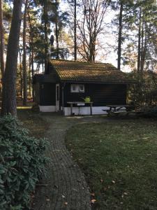 Taman di luar Kleine huisje op de Veluwe