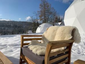 冬のTatra Glamp Bukowina Tatrzańska - Sieć noclegowa Tatra Glampの様子