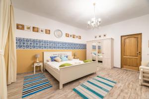 BonTon Apartments Sibiu 객실 침대