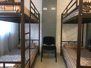 Krevet ili kreveti u jedinici u okviru objekta Fox Hostel