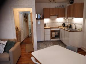 Una cocina o kitchenette en Cosy T2 38m2 - Centre-Ville Dijon- Gare/Darcy