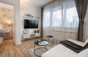 TV/trung tâm giải trí tại L&L Leisure Apartments Plitvice