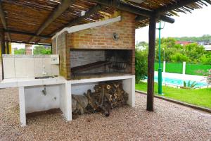 Un balcón o terraza en Palmas del Caribe