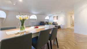 Istumisnurk majutusasutuses Great apartament in a heart of Tallinn