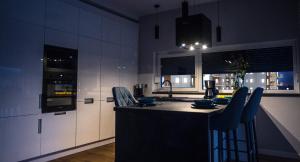 Dapur atau dapur kecil di Apartament w Cieplicach Perfekt