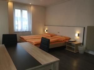 Voodi või voodid majutusasutuse Walters Hostel Interlaken toas