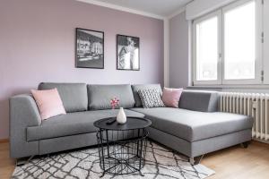 Un lugar para sentarse en Wohnen auf Zeit - Innenstadt-Appartements