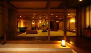 Гостиная зона в Hakone Onsen Ryokan Yaeikan