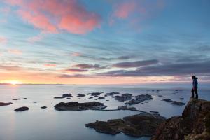 Naturlandskap nära hotellet