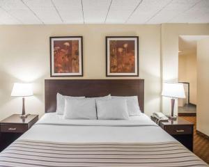 Posteľ alebo postele v izbe v ubytovaní Econo Lodge Inn & Suites Shamokin Dam - Selinsgrove