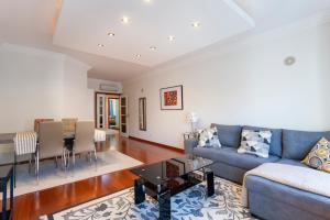 Posezení v ubytování luxury lisbon apartment T2