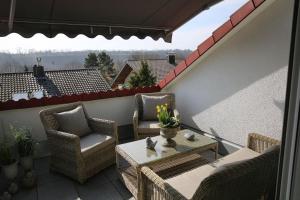 Balkon ili terasa u objektu Apartment mit Designerküche, Loggia Ludwigsburg nahe Stuttgart