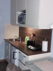 Una cocina o cocineta en Apartament Tomula