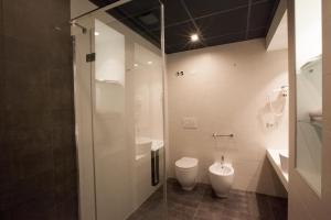 A bathroom at Hotel Carnia