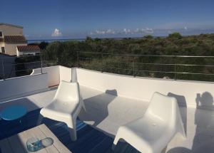 En balkong eller terrasse på Casa Acapulco