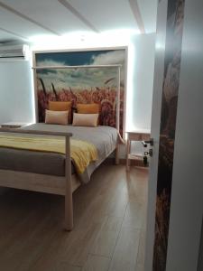 Una cama o camas en una habitación de Guesthouse Alentejo