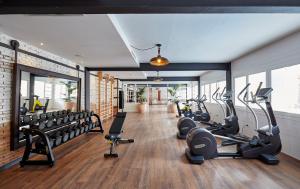 Fitnes centar i/ili fitnes sadržaji u objektu Gran Hotel Flamingo-Adults Only