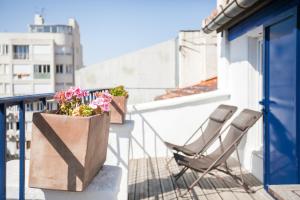 Balcony o terrace sa Le Ryad Boutique Hôtel