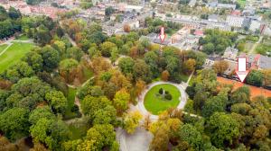 Vaade majutusasutusele Apartamenty Czestochowa Eu "parking gratis" linnulennult