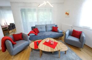 Ferienwohnung Narzisse - City Appartement im Kurpark Bad Aussee 휴식 공간