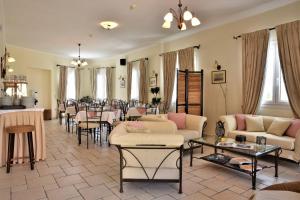 Zona d'estar a Ostria Hotel 