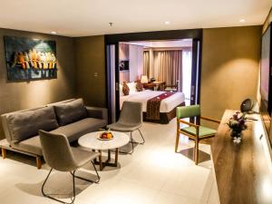 Istumisnurk majutusasutuses The Nest Hotel Nusa Dua