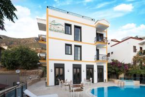 Bazén v ubytování Enda Boutique Hotel Kalkan nebo v jeho okolí