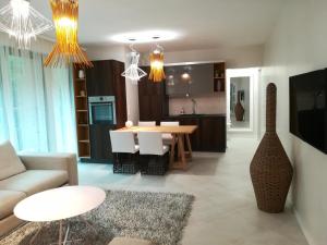 Kuhinja ili čajna kuhinja u objektu Sunrise Complex Apartments